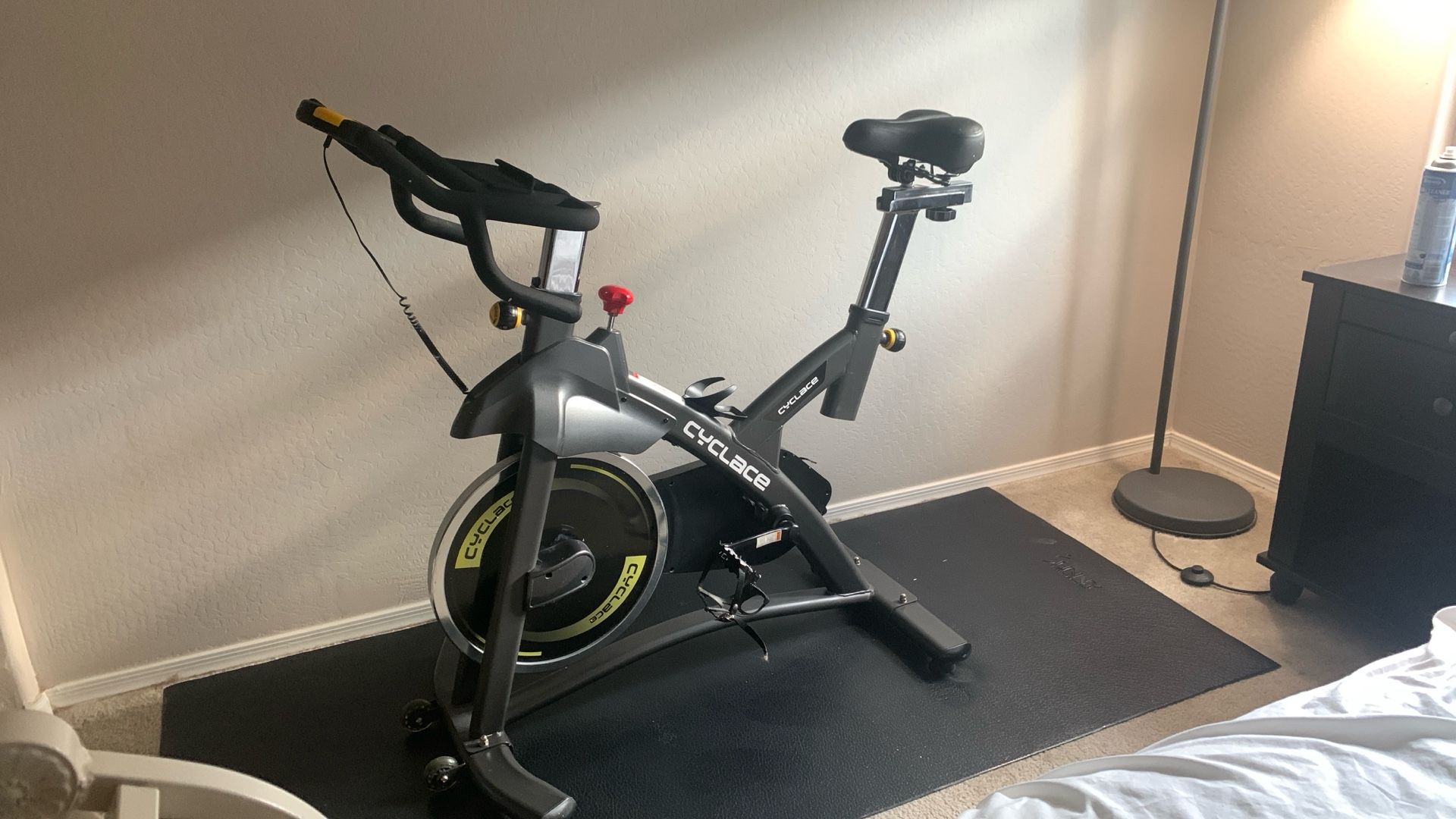 Cyclace Exercise Bike Stationary 330 Lbs Weight Capacity- Indoor Cycling Bike