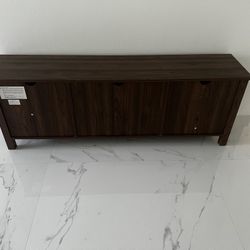 Modern Wood TV Stand / Entertainment Console 