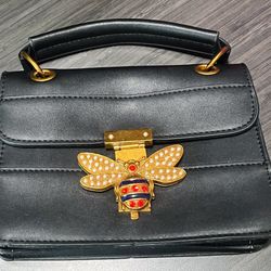 New Black Bee Handbag 