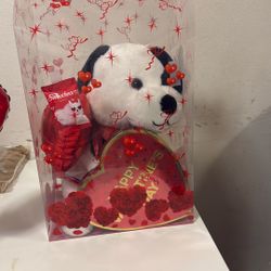 Valentine gift a puppy