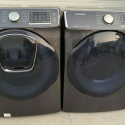 SAMSUNG WASHER AND ELECTRIC DRYER FRONT DOOR SIDE BY SIDE OR STACKED ✅$600✅ +FREE DELIVERY AND INSTALLATION