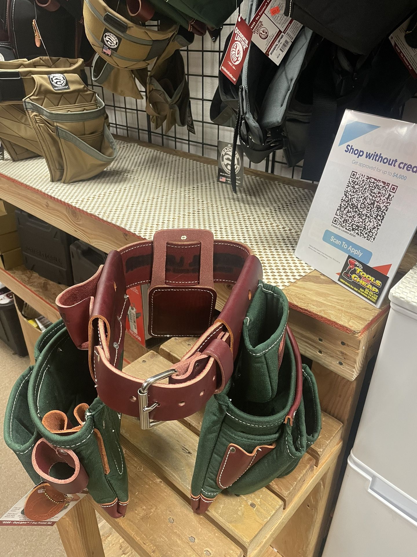 Occidental Leather Oxy lights Bag Framer Set