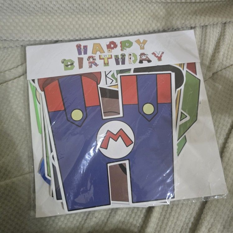 Super Mario Party Supplies