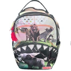 Sprayground Serengeti Shark Backpack