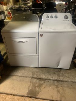 Washer and dryer