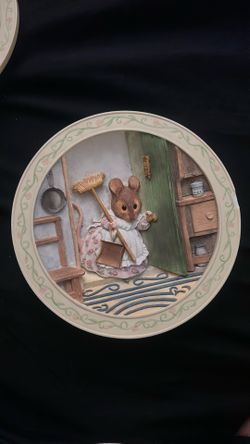 The tale of two bad mice Daven Port plate