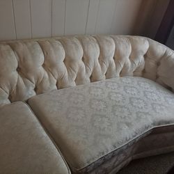 Lavish white sofa