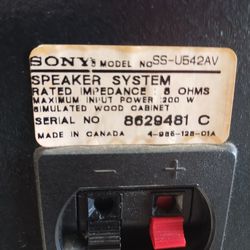 Sony SS-U542av with audiobahn Dub 8"s