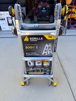 Gorilla Ladders 14 ft Multi-Position Aluminum Ladder