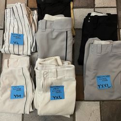 Youth Knicker Baseball Pants- YM, YL, YXL, YXXL