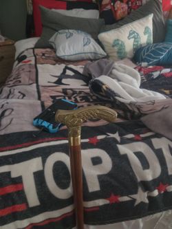 Walking Cane with Brass Eagle Handle