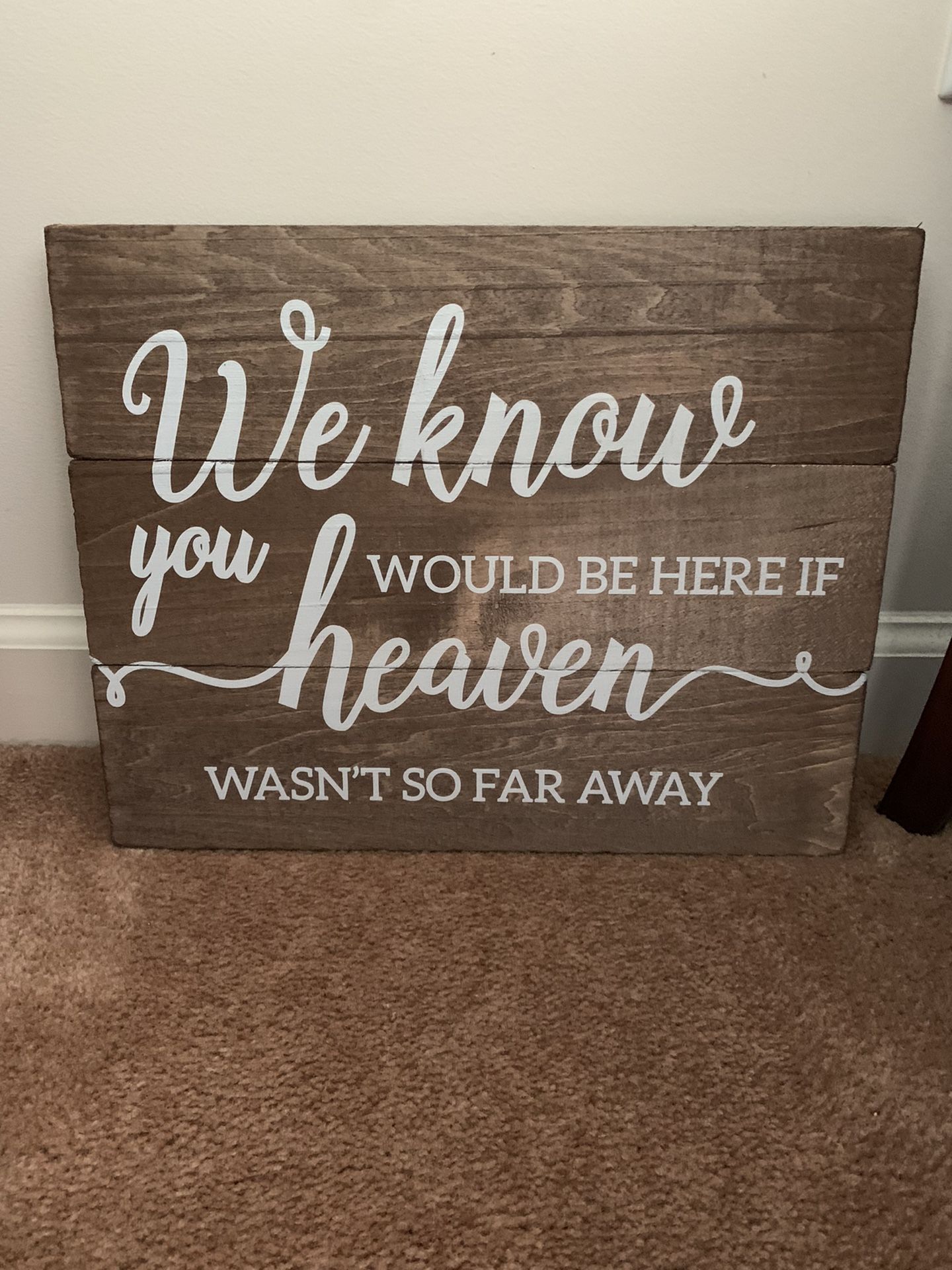 Two Wedding Signs
