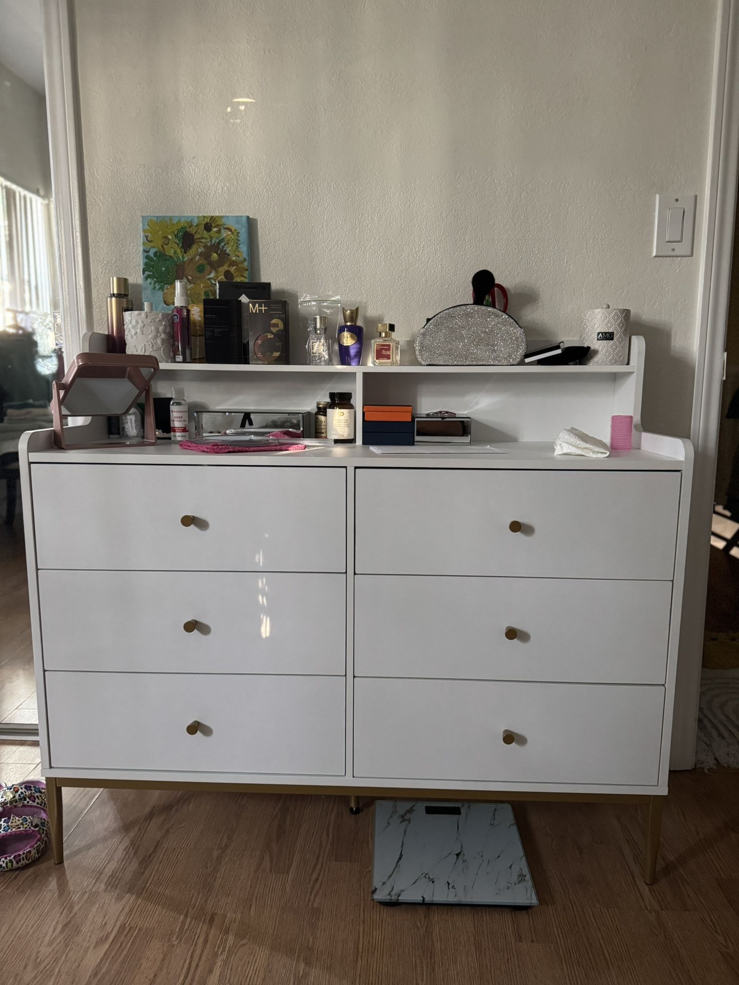 6-drawer double dresser - Two Pieces ❤️