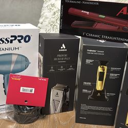 Brand new, Unopened cosmos /barber machines