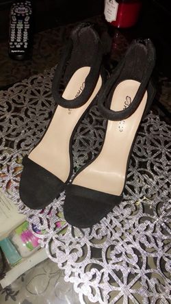 Black heels