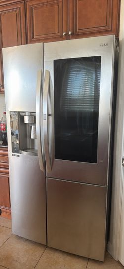 LG stainless steel refrigerator