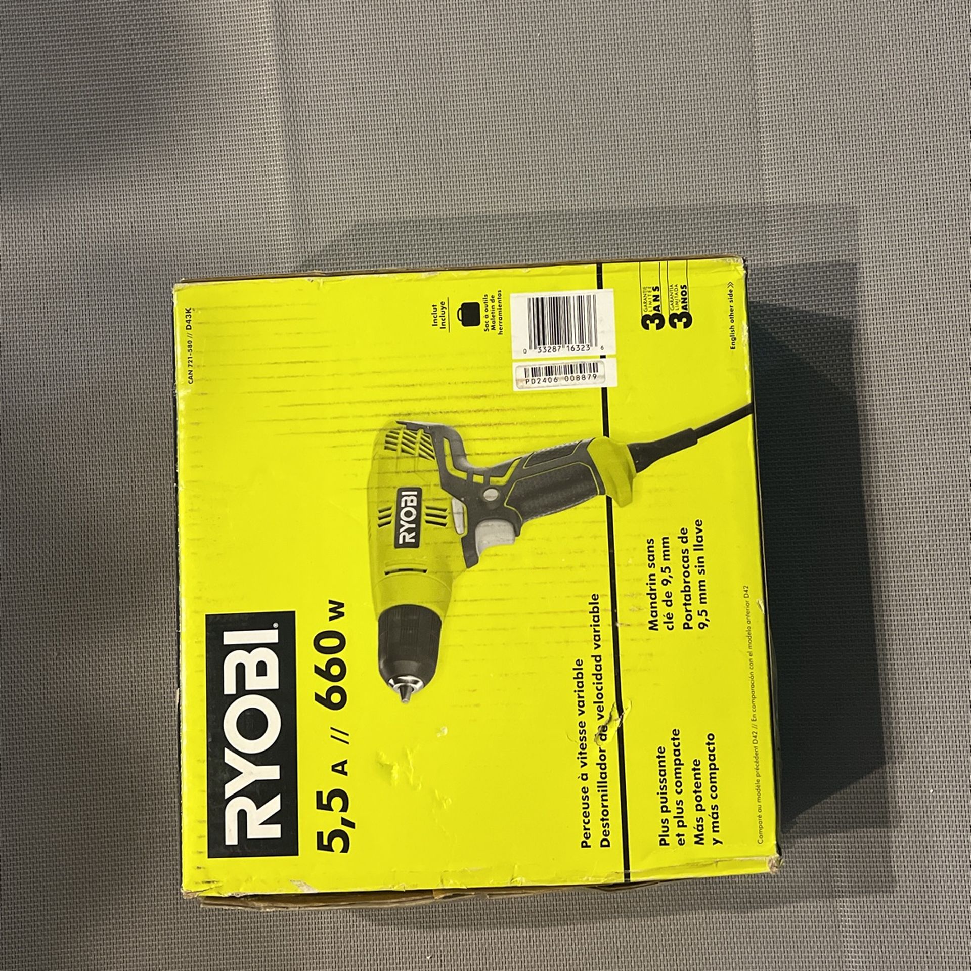 Ryobi Variable Speed Drill