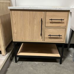 31" Bathroom Vanity Stone Countertop (Open Box)