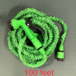 100 Ft Expandable Hose With Nozzle