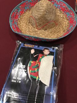 Taco costume child size 7-10