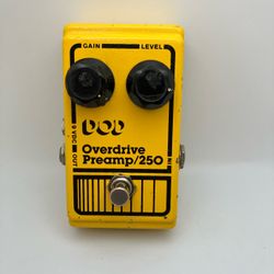 Overdrive Preamp 250 Pedals guitar pedal