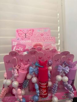 Dozen Lipgloss Keychains