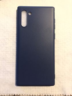 Case for Samsung galaxy note 10 soft blue