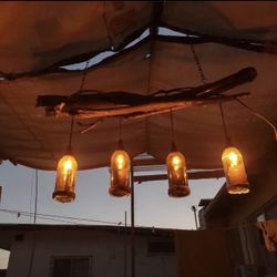 Beer Bottle Log Light
