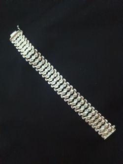 "Milor" Sterling Silver Bracelet - Thick