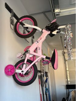 Toddler Minnie Mouse Bike with Training Wheels