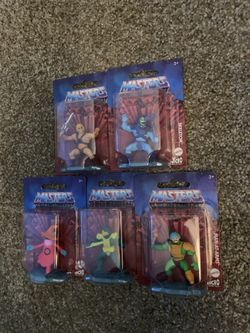Mattel Masters of the Universe Micro Figure Collection MOTU Set of 5 NEW