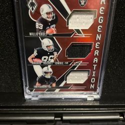 2024 Panini Regeneration 3 Raiders Patch / 99