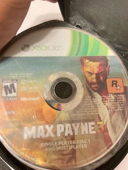 Max Payne 3 no box Xbox 360