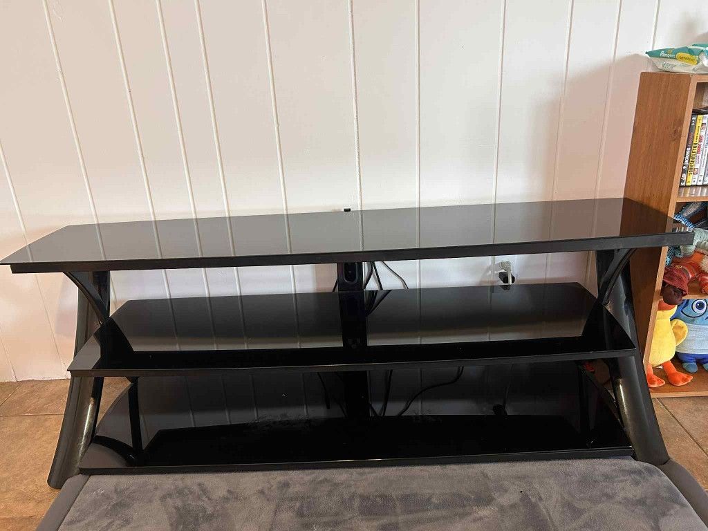 Glass TV Stand