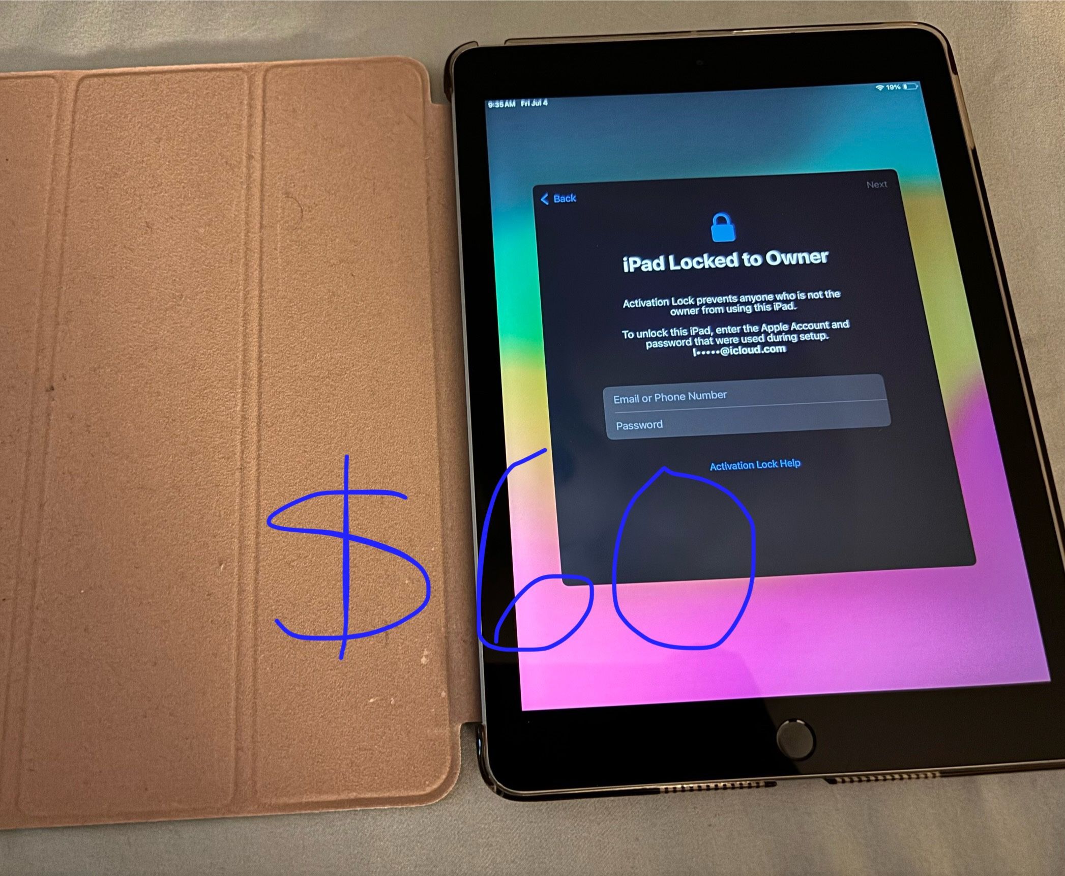 iPad 8th Gen Selling For iPad Parts Only