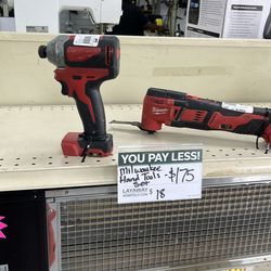 Milwaukee Tools Sets with Battery