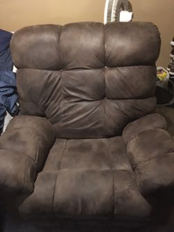 Recliner with heating and massager