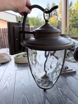 2- Bronze Altair Lighting AL-2161 Outdoor LED Lantern