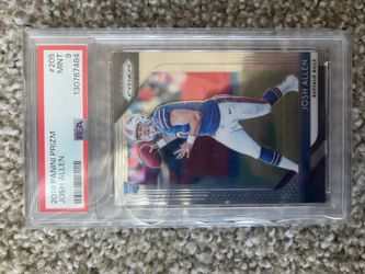 2018 PANINI PRIZM JOSH ALLEN #205 MINT