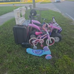 FREE USED TOYS & MISC. ITEMS FIRST COME FIRST SERVE