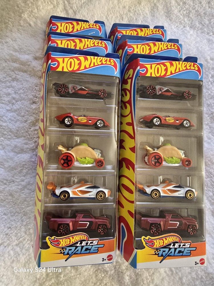 Hot Wheels Let's Race 5-Pack (2025).