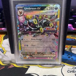 2025 Pokemon PRE EN Surprise Box Exclusive Promo #060 Umbreon Ex PSA 10!