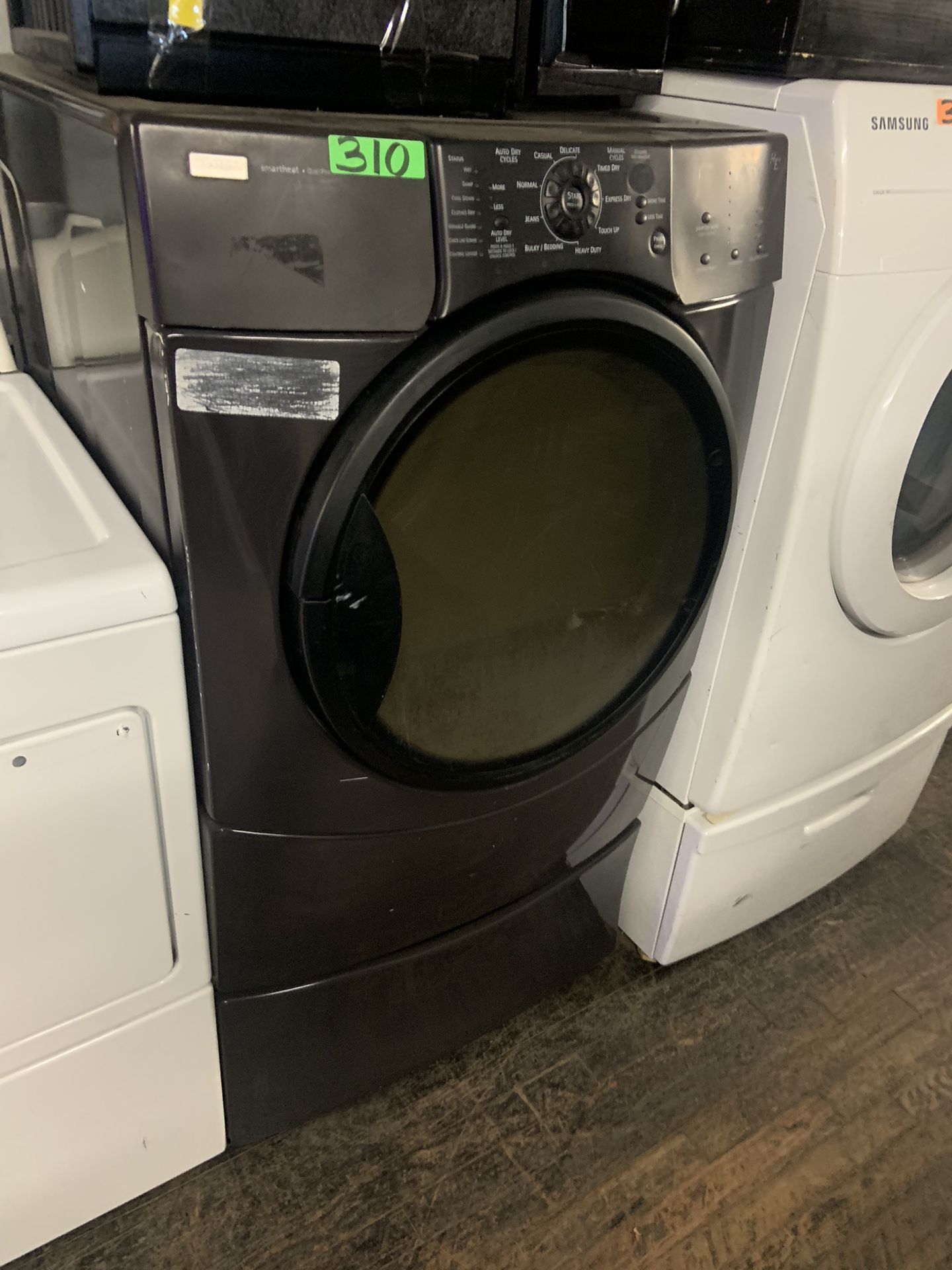Black Kenmore Stand Up Dryer