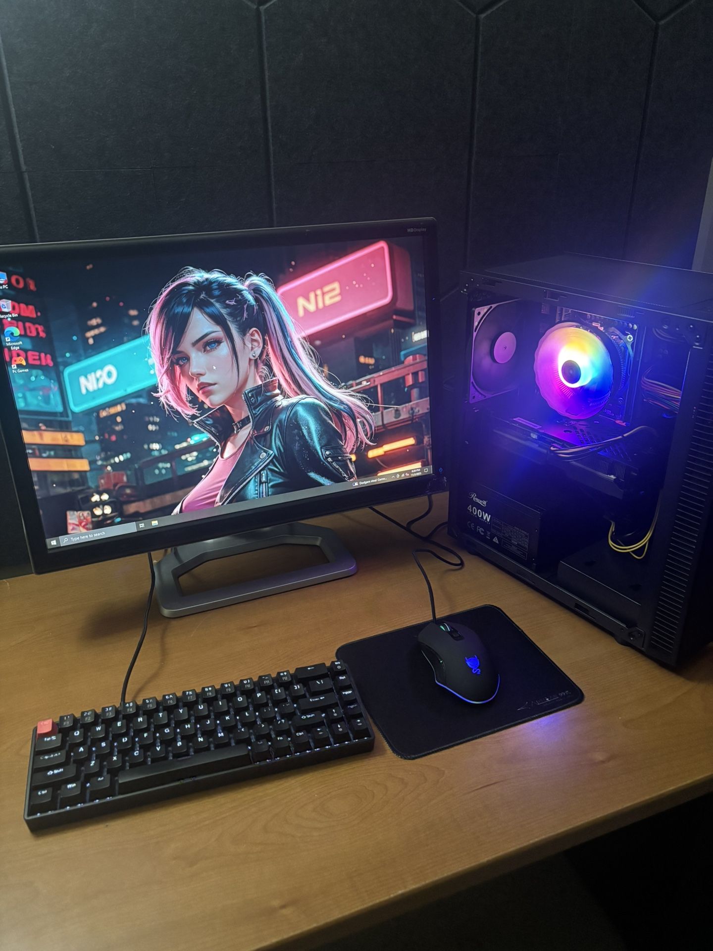 Fast Full Gaming Pc Set Up W/ 100+ PC Games