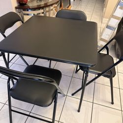 Small  Table With 4 Chairs ( New)