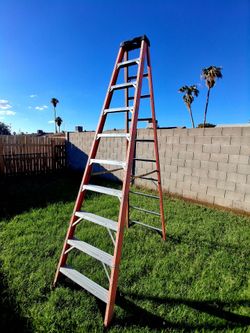 10 step foot ladder