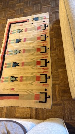 Classic Native American rug
