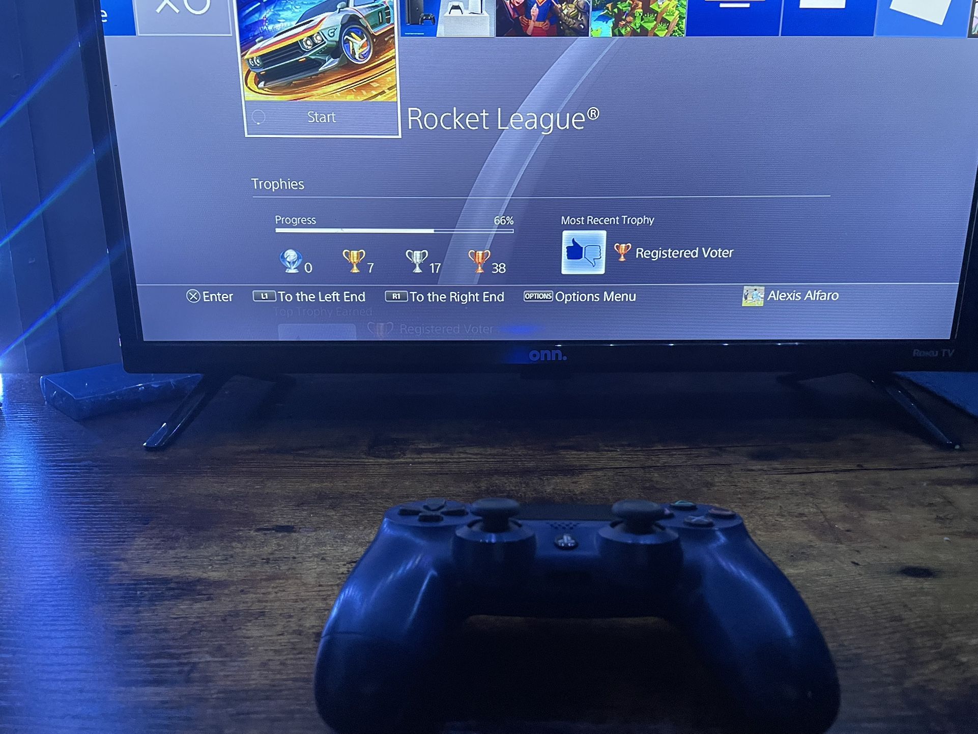 PS4 Pro With Controller