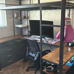 2 Twin Lost Bunk Beds For Sale. Dressers And Mattress NOT INCLUDED