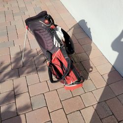 Very nice Wilson Fat Shaft stand bag no rips or tears. All zippers work